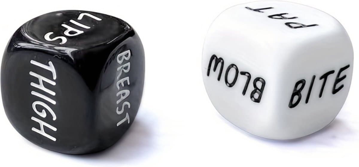 Bovista Sex Dobbelstenen - Erotische Dobbelstenen - Erotisch Spel - Sex Dice - Voorspel Dobbelstenen - 2 Stuks — afbeelding 1