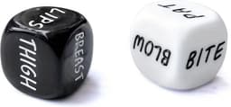 Bovista Sex Dobbelstenen - Erotische Dobbelstenen - Erotisch Spel - Sex Dice - Voorspel Dobbelstenen - 2 Stuks — thumbnail 1