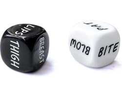 Bovista Sex Dobbelstenen - Erotische Dobbelstenen - Erotisch Spel - Sex Dice - Voorspel Dobbelstenen - 2 Stuks