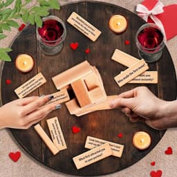 Originele Valentijnsdaggeschenken voor stellen - 54 Creatieve Stapelblokken voor Romantische Avonden en Date Nights — thumbnail 3
