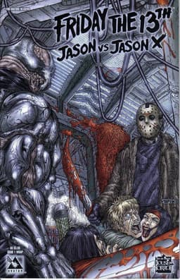 Horror Stripsboek: Jason Voorhees versus Jason in Intense Confrontatie — thumbnail 1
