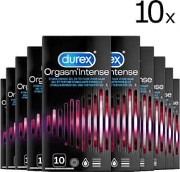 Durex Condooms Orgasm Intense 10st x10 — thumbnail 1