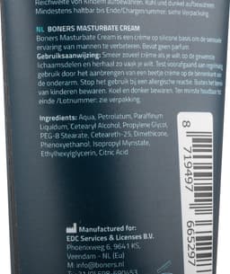 Boners Masturbatiecrème - 100 ml — thumbnail 7