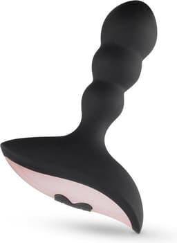EasyToys - Probe Me - Vibrerende Buttplug - Buttplugs - Buttplug Vibrator - Anal Plug - Sex Toys voor Vrouwen en Mannen - Seksspeeltjes - Zwart — thumbnail 1