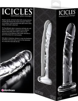 Pipedream Icicles glazendildo Icicles No. 62 transparant - 7 inch — thumbnail 4