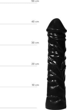 All Black Grote zwarte realistische dildo 33 cm — thumbnail 14