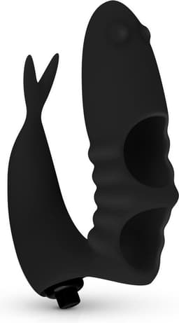 Vinger Vibrator - Zwart — thumbnail 1