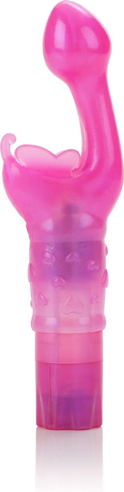 California Exotic Novelties Butterfly Kiss - Vibrator - Roze - Ø 30 mm — thumbnail 1