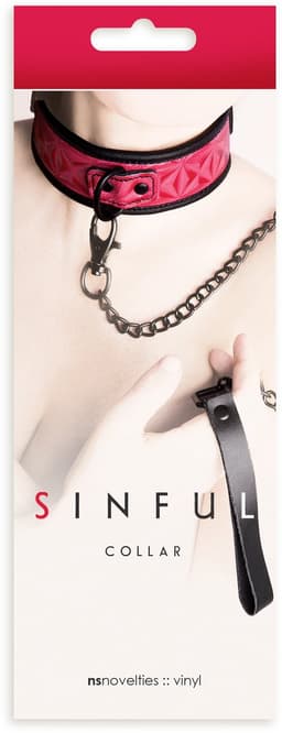 Sinful halsband Pink — thumbnail 2