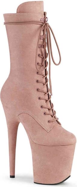 Pleaser - FLAMINGO-1050FS Plateau Laarzen, Paaldans schoenen - Paaldans schoenen - 35 Shoes - Roze — thumbnail 1