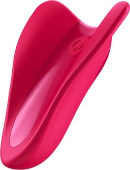 Satisfyer, vibrator, vingervibrator, klein en veelzijdig, 'High Fly' met batterij, siliconen, 7 cm — thumbnail 2