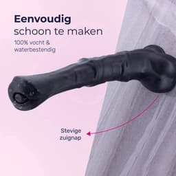 Jespro Fantasy dildo 30cm - Flexibel met zuignap - Monster - Cock - Extreme - BPA vrij — thumbnail 8