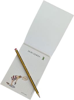 Magneet cadeauset - Notitieboek wenskaart - Cadeau geven - Humoristische illustraties - 3-delig - Meerdere kleuren — thumbnail 4