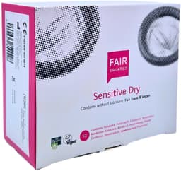 Fair Squared Sensitive Dry 50 eco condooms zonder glijmiddel — thumbnail 1