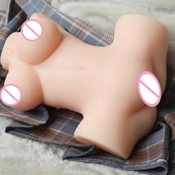 Currero Pocket Pussy met Billen - Masturbator voor Man - Realistisch Torso - Kunstvagina - Billenpop - Sextoy voor Mannen - Discreet Verpakt - Roze Vagina - Maat M — thumbnail 4