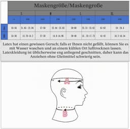Masker met mondkapje, BDSM kostuum — thumbnail 4