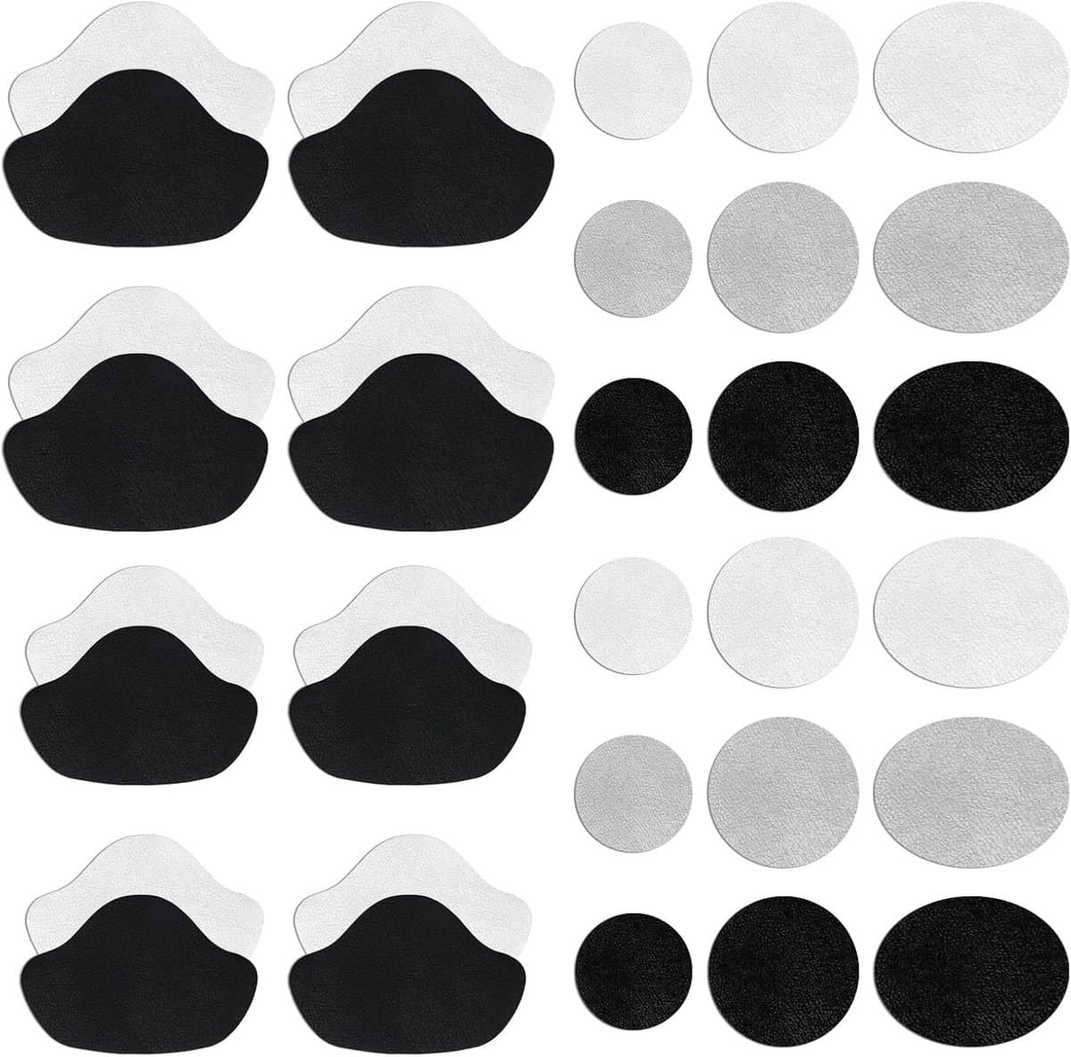 Heel Hole Repair Patches 34pcs - Schoen Heel Reparatie - Heel Pads voor Mannen en Vrouwen — afbeelding 1