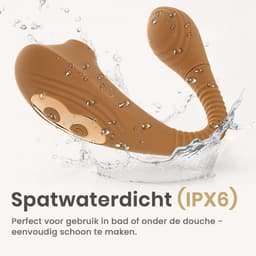 Be Mine Aphrodite - G-Spot Vibrator - 17 Standen - USB-C - Vibrator - IPX6 - Vibrator Voor Vrouwen - Clitoris Stimulator - Sex Toys Voor Vrouwen - Luchtdruk Vibrator — thumbnail 5