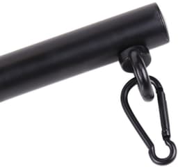 Kiotos - Zwarte deelbare spreidstang/spreader bar Met 4 Ringen — thumbnail 5