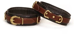 Liebe Seele - The Equestrian Leather Thigh Cuffs - Leren Dijbeen Boeien — thumbnail 1