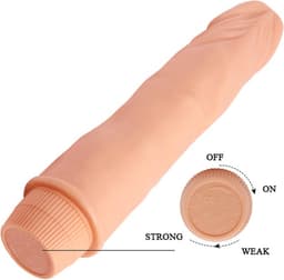 Pretty Love - Dwarf - Realistische Vibrator - Beige — thumbnail 5