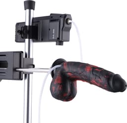 Spuitende Fantasy Dildo KlicLok® en Zuignap 21 cm inclusief glijmiddel launcher — thumbnail 7