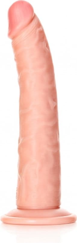 Shots - RealRock Slanke Realistische Dildo met Zuignap - 20,5 cm flesh — thumbnail 2