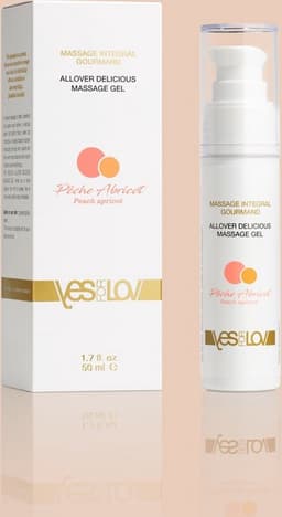 YESforLOV - Allover Delicious Massage Gel Perzik Abrikoos — thumbnail 4