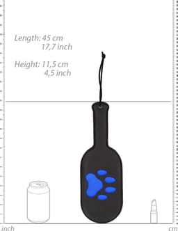 Shots - Ouch! Puppy Poot Paddle black,blue — thumbnail 3