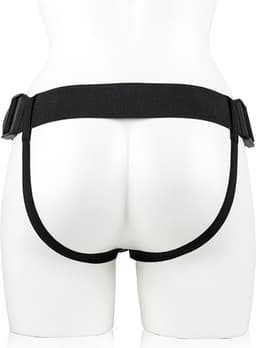 Shots - RealRock Holle Strap-On zonder Ballen - 15,5 cm flesh — thumbnail 5