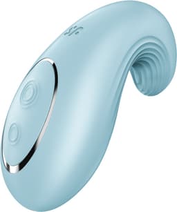 Satisfyer, vibrator, oplegvibrator, 'Dipping Delight', 2 motoren, gemaakt van siliconen — thumbnail 1