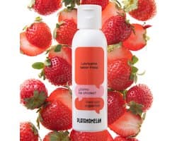 Glijmiddel Aardbei smaak op Waterbasis - Strawberry Smaak Glijmiddel - 50 ml