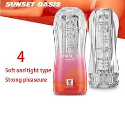 Erodit® Pussy Masturbator Cup- Masturberen met vagina gevoel- Kunstkut - stimulerende kunst vagina cup voor Mannen- Rood- Sex toys- seks speeltje- Erotiek voor mannen — thumbnail 3