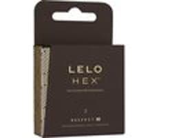 LELO HEX Respect XL - condooms - 58 mm - 3 stuks