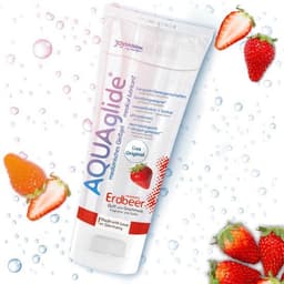 Aquaglide Strawberry - 100 ml - Glijmiddel — thumbnail 3