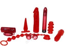 Vibrator Set Red Roses