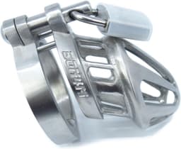 BON4MHinged RVS Small & Medium kuisheidskooi Male Chastity Cage Stainless Steel Chastity Device — thumbnail 12