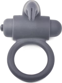 Silicone Rabbit Vibration Cock Ring Zwart - Heerlijk gevoel tijdens penetratie - Stimulerend voor mannen en vrouwen - Spannend voor koppels - Sex speeltjes - Sex toys - Erotiek - Sexspelletjes voor man – Seksspeeltjes - Cockring vibrerend - Penisring — thumbnail 3