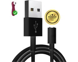 Vibrator Oplader - Nieuwe Modellen - USB Magnetische Oplaadkabel Zwart - Compatibel met o.a. Pro 2 Generation 3, Curvy, Pro 3, Pro 4+, Vibes, Luxury
