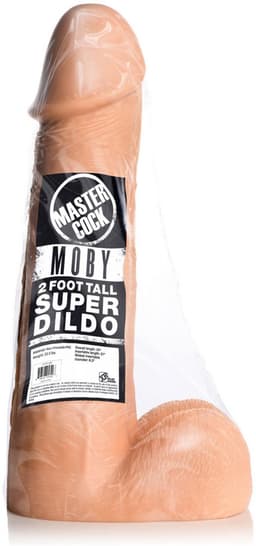 Moby Super Dildo - 2 ft / 60 cm - Light — thumbnail 3
