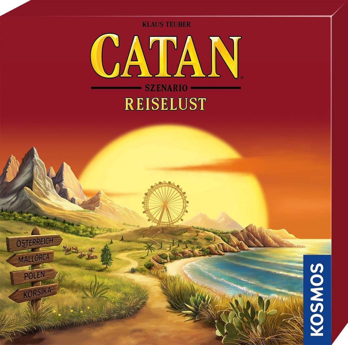 Catan Scenario Reislust - Ontdek Europa met Dubbelzijdige Speelplannen — afbeelding 1