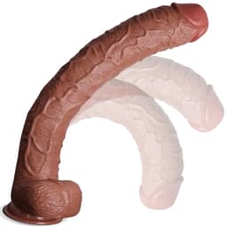 Jespro Mega grote dildo XXL - 43cm - Dikke monster dildo - Extreme - BPA vrij — thumbnail 1