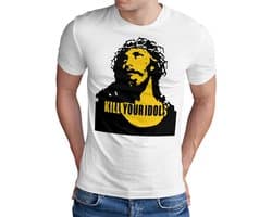 Rock Muziek T-Shirt Heren - Grunge Punk Stijl Band Shirt - Katoen - Maat S t/m 5XL