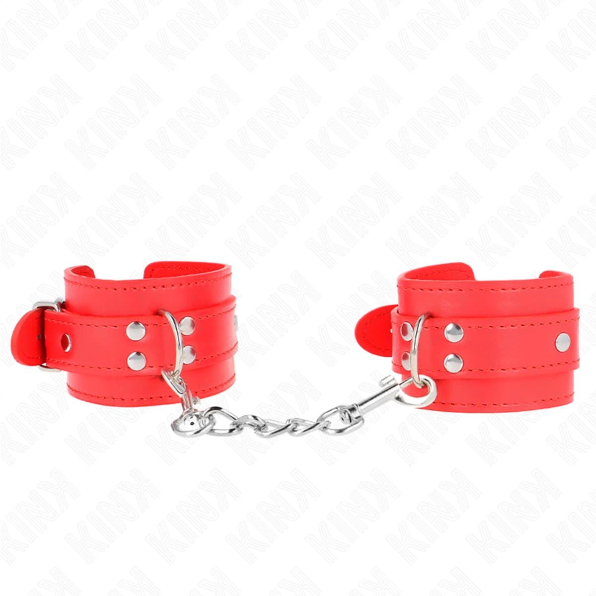 Kink - Simple Wrist Restraints Red Adjustable 20-23 Cm X 5.5 Cm — afbeelding 1