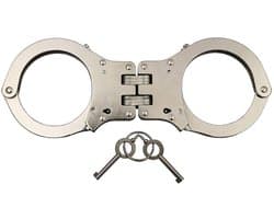 Professionele Handboeien - Scharnier - Staal - Double Lock