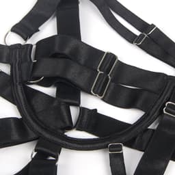 Sexy Lingerie Body – Premium – Classy Look – Lingerie Erotisch – Bondage Body – Open Cup – Erotische Lingerie – BDSM – Kinky – Sexy Lingerie Dames – Strappy – Fetish Body –Rollenspel – Madam Hommard – High End – Dare to Undress –Maat S, M, L, XL — thumbnail 5