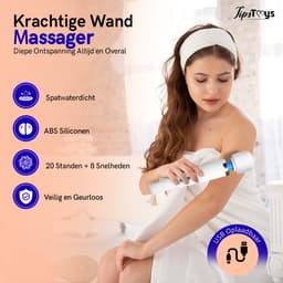 TipsToys® Dildos Vibrator - Magic Wand Love Massage - Sekspeeltjes Vibrator voor Vrouwen - 32 cm - Massage Spieren - Sex Toys — thumbnail 5