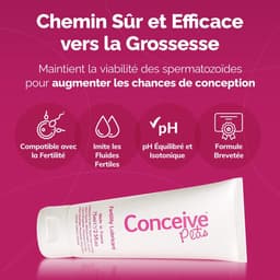 Conceive Plus Bundel Vruchtbaarheid Ondersteuning voor Mannen 60 Capsules + Vruchtbaarheid Glijmiddel 75 ml — thumbnail 9