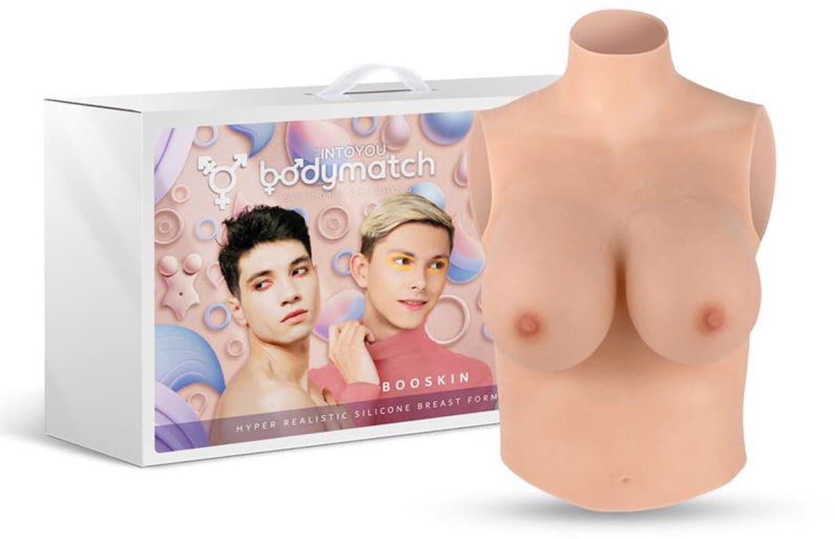 Bodymatch - Booskin - Realistische Siliconen Borstprothese - Cup E — afbeelding 1
