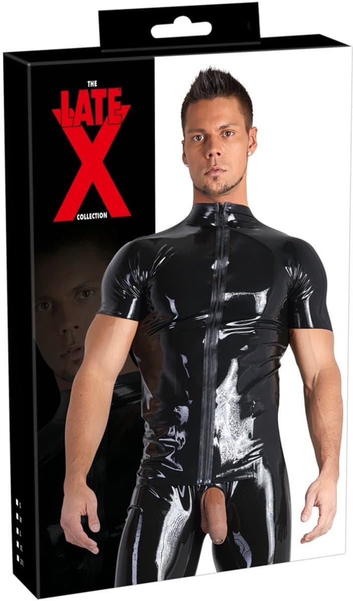 Mannen Latex shirt XL — afbeelding 1
